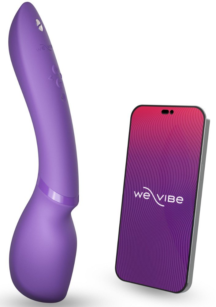 We-Vibe Wand 2 Akıllı Telefon Kontrol Ultra Güçlü Masaj Vibratör