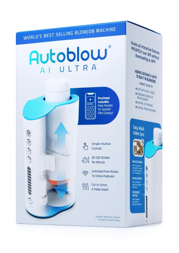 Autoblow AI Ultra Otomatik Mükemmel Oral Seks Robotu