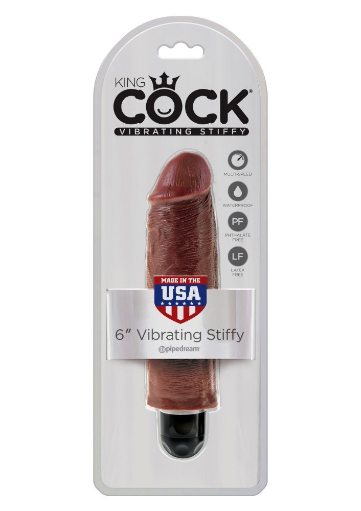 Pipedream King Cock Stiffy 15 Cm Melez Realistik Vibratör