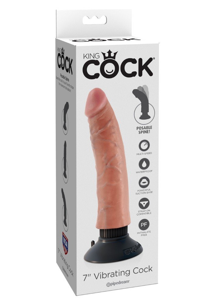 Pipedream King Cock 18 Cm Titreşimli Realistik Vibratör