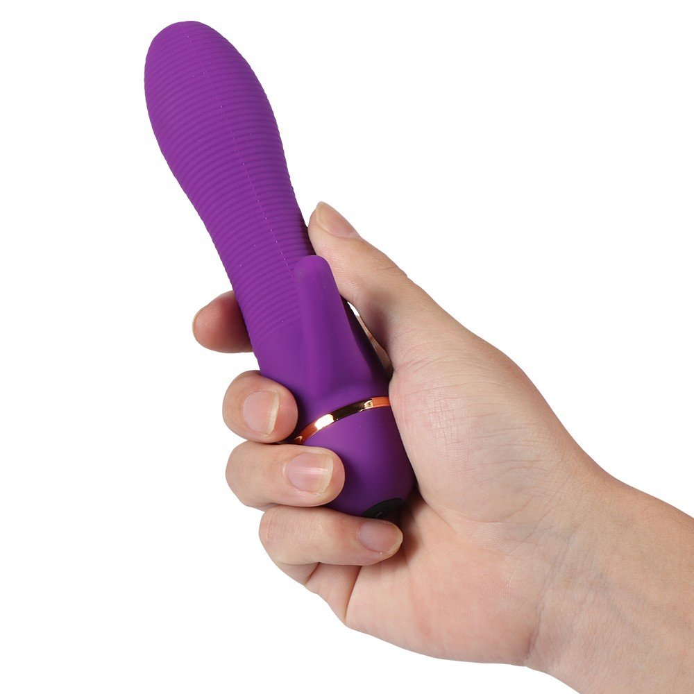 Silikon Klitoris 10 Modlu Su Geçirmez Titreşimli Penis Vibratör