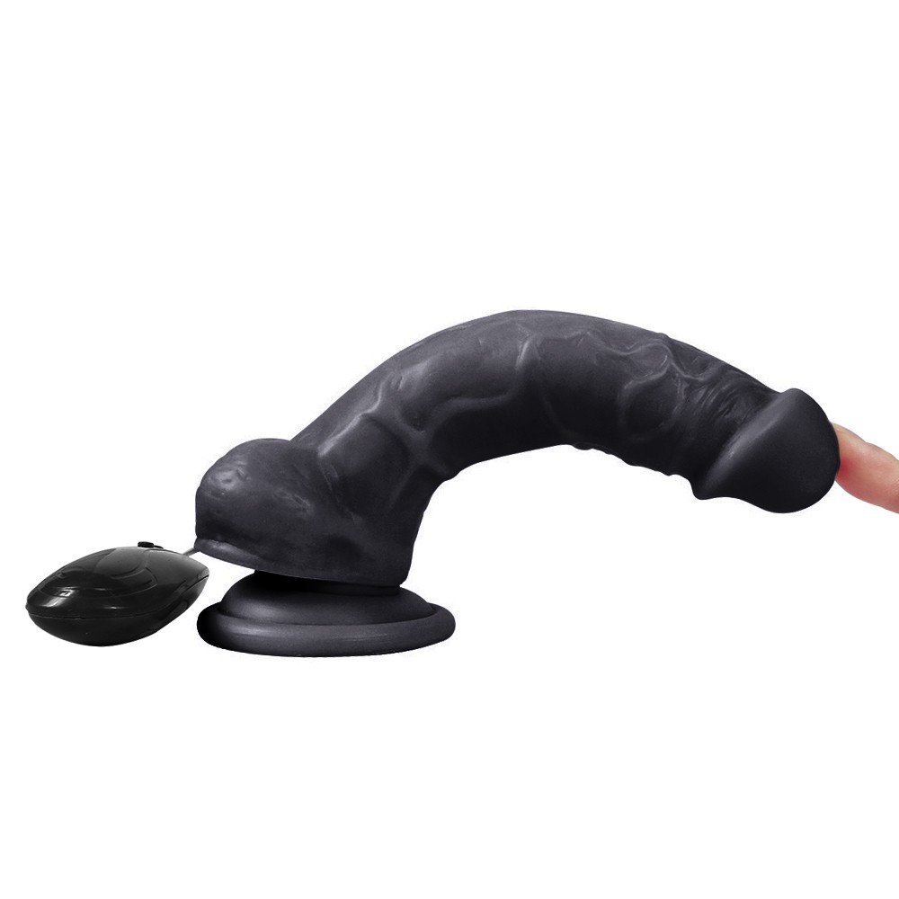 Dildo Series Adonis 17 Cm 10 Modlu Titreşimli Belden Bağlamalı Realistik Penis