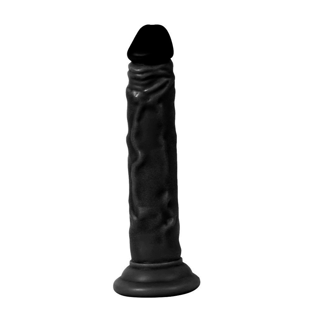 Dildo Series Siyah Naruto 19 Cm Esnek Kemerli Realistik Penis