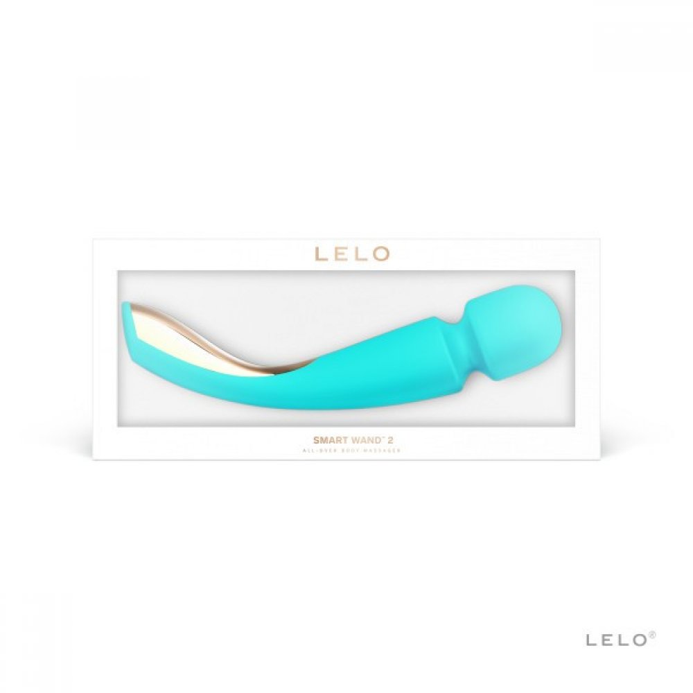 Lelo Smart Wand 2 Large Aqua Akıllı Sensörlü Çok Yönlü Büyük Boy Masaj Aleti 