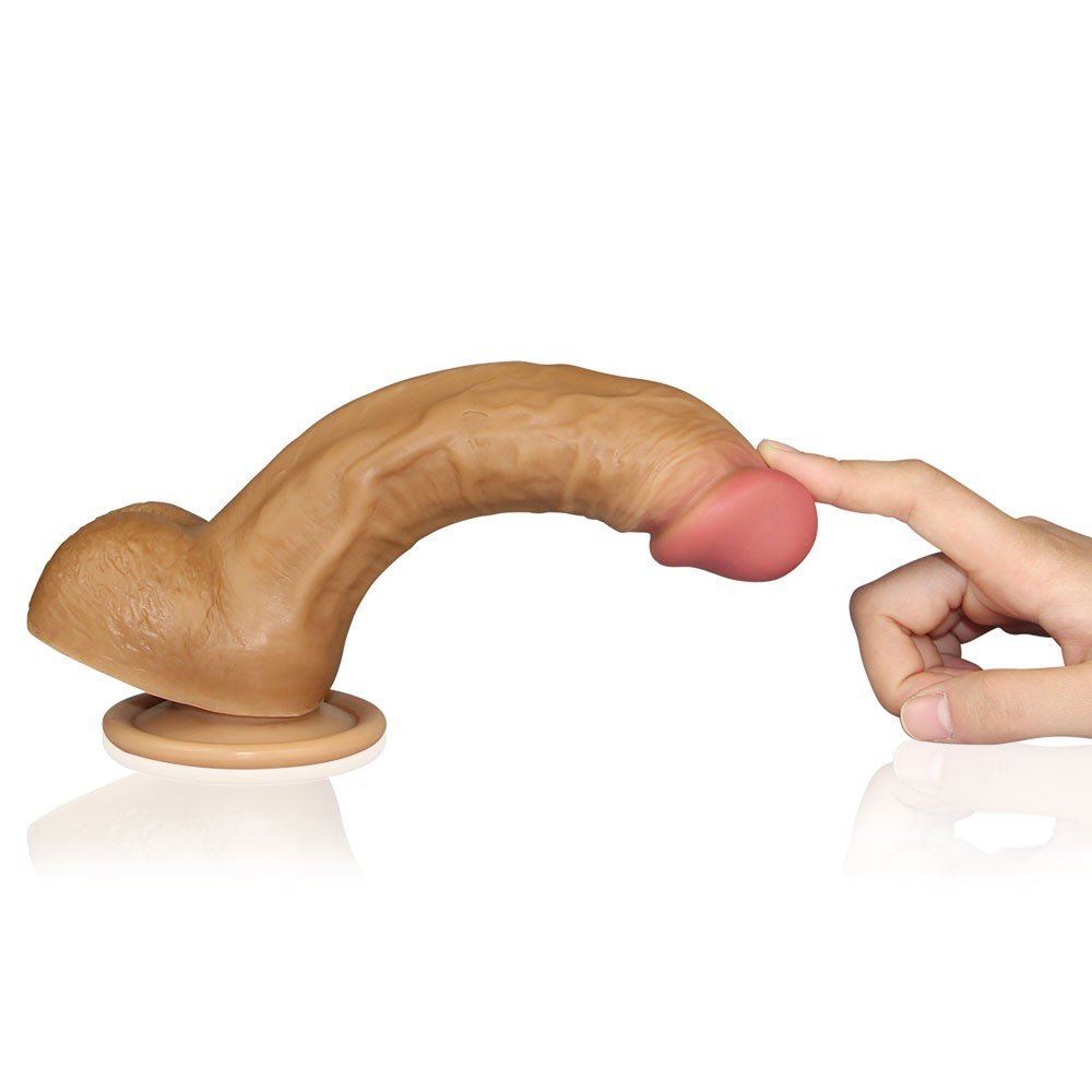 Lovetoy Nature Cock Serisi Özel Çift Katmanlı 20 Cm Realistik Penis