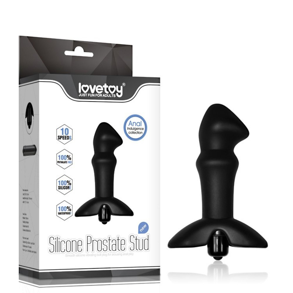 Lovetoy 10 Modlu Titreşimli Silikon Prostat Anal Plug-LV2602