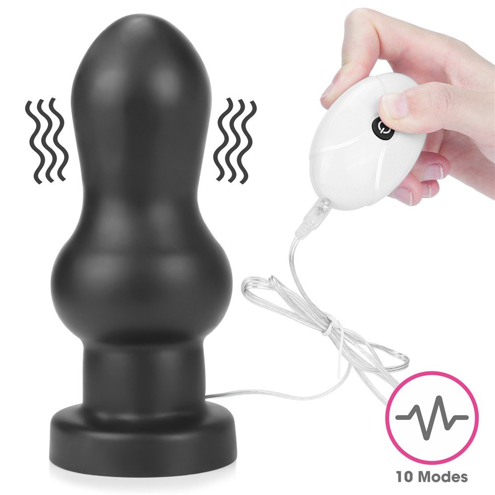 Lovetoy Anal Rammer 18 Cm 10 Modlu Titreşimli Büyük Anal Plug-LV120116