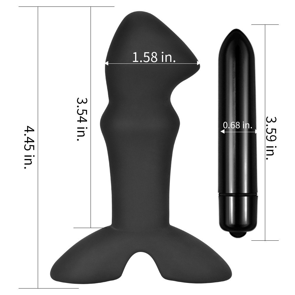 Lovetoy 10 Modlu Titreşimli Silikon Prostat Anal Plug-LV2602