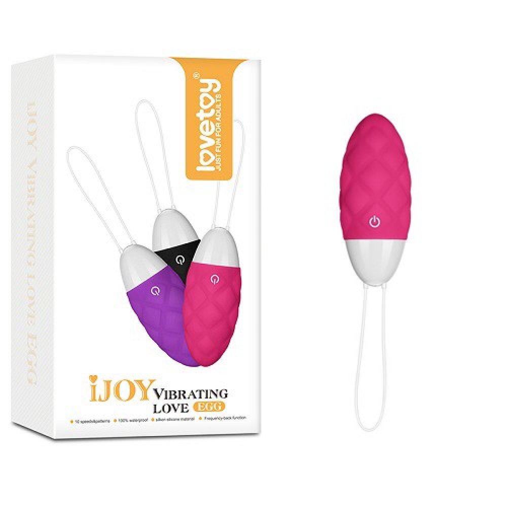 Lovetoy IJOY 10 Fonksiyonlu Titreşimli Pembe Vibratör