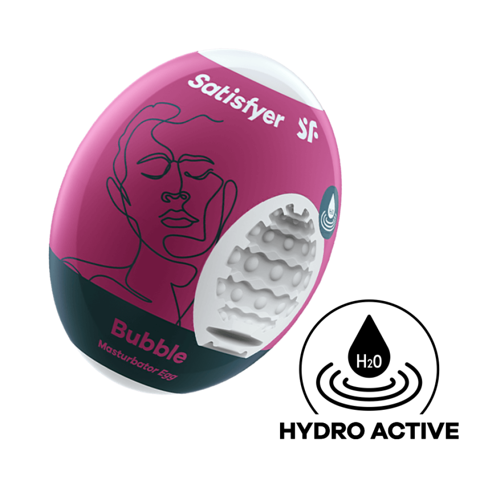 Satisfyer Bubble 3 Kullanımlık İçi Tırtıklı Yapay Mastürbatör