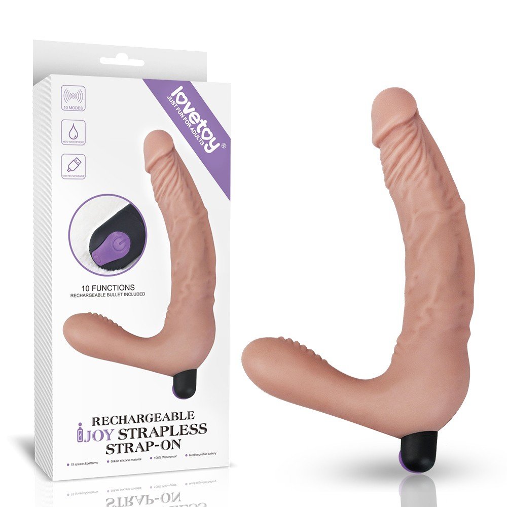 Lovetoy IJOY Ultra Lüks Çiftlere Özel Strapless Vibratör Penis