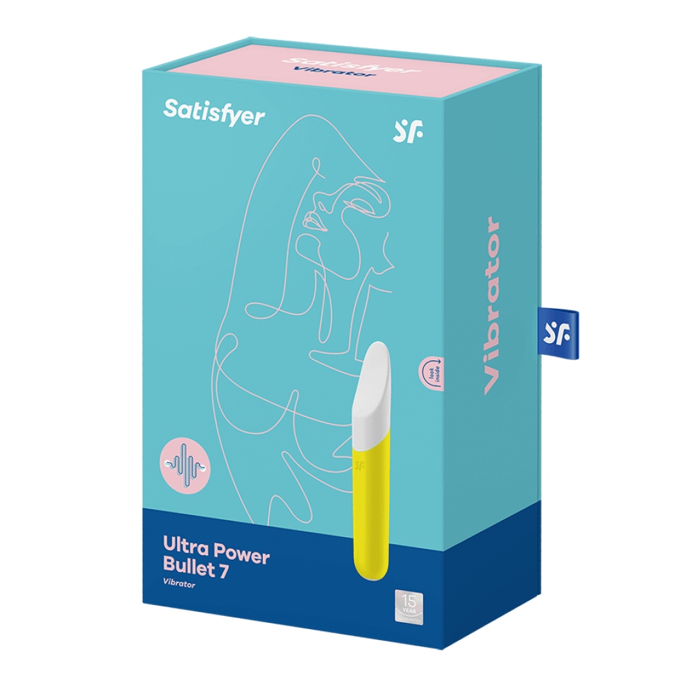 Satisfyer Ultra Power Bullet 7 - 12 Modlu Titreşimli Şarjlı Mini Vibratör