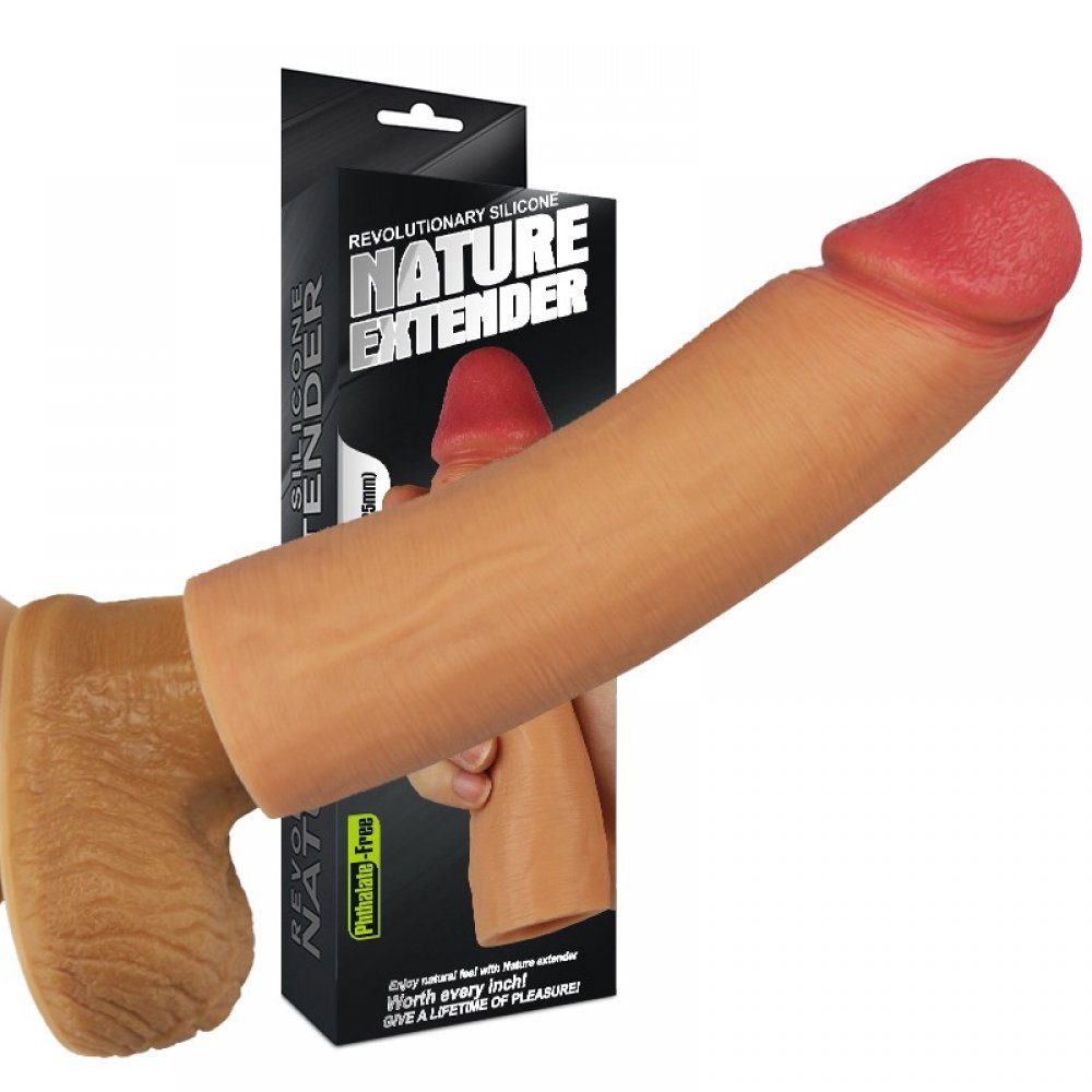 Lovetoy Nature-Extender Serisi Ultra Esnek Özel Silikonlu Penis Kılıfı