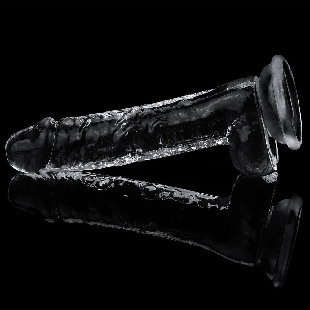 Lovetoy Flawless Clear 19 Cm Yumuşak Şeffaf Jel Dildo	