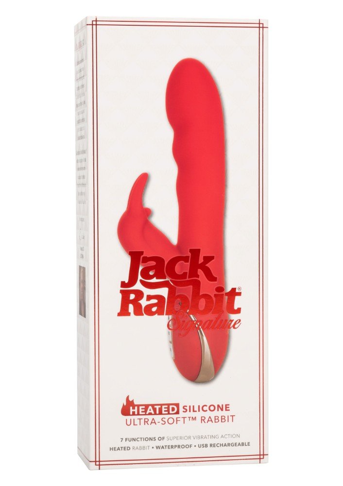 CalExotics Heated Ultra Soft Isıtmalı Rabbit Vibratör