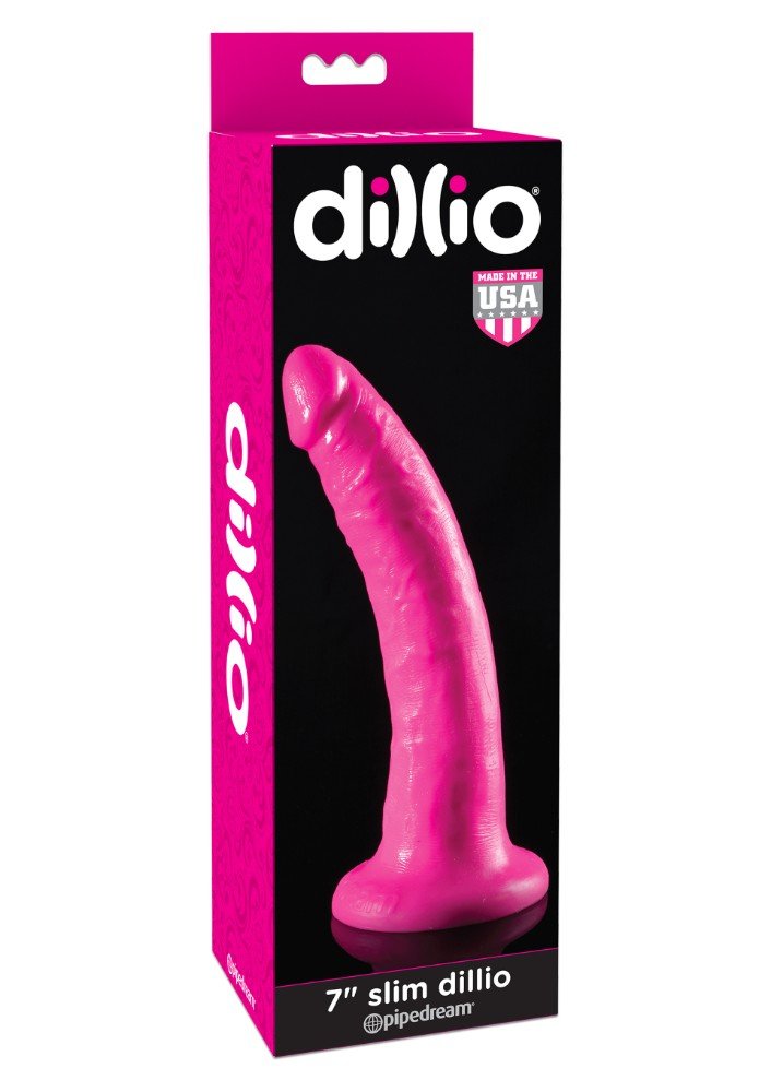 Pipedream Slim Dillio 18 Cm İnce Realistik Penis Dildo