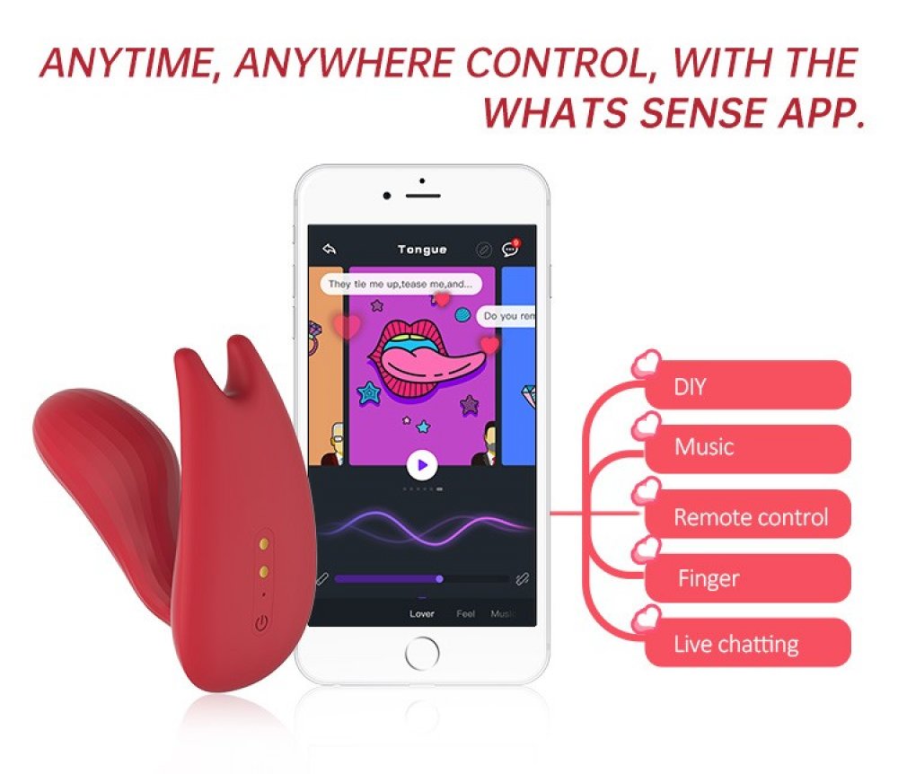 Magic Umi Telefon Uyumlu Her Yerden Kontrol Edilebilen Giyilebilen Vibratör