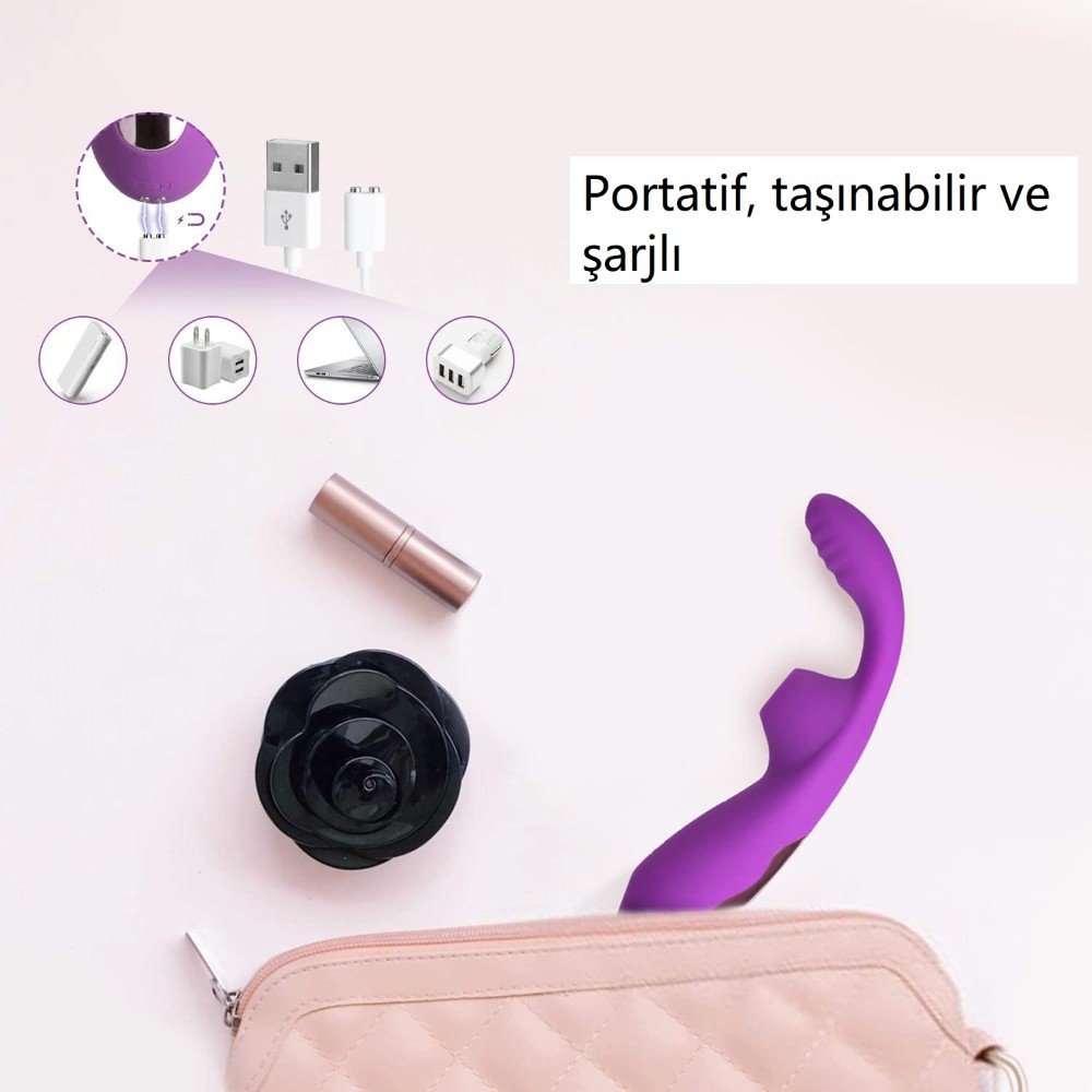 Winnie 7 Emiş Modlu & 10 Fonksiyonlu Titreşimli Vibratör