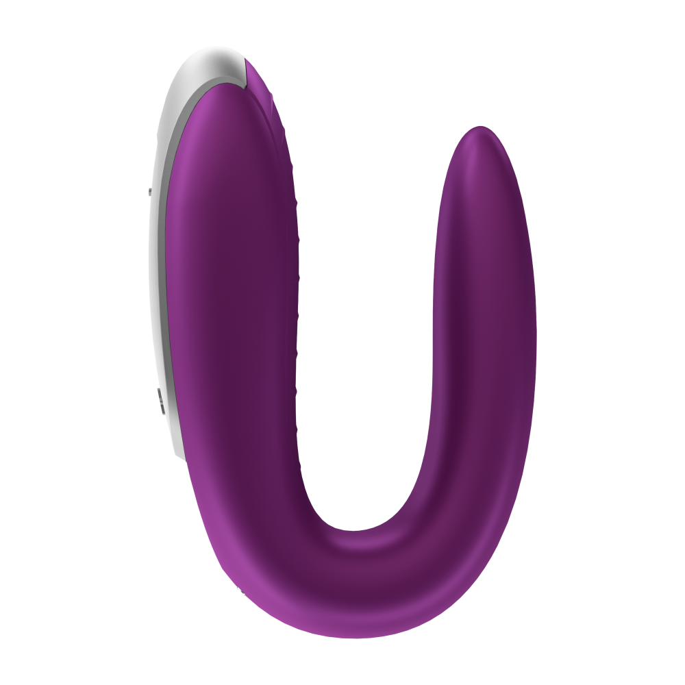 Satisfyer Double Fun Violet Telefon Kontrollü Çiftlere Özel Vibratör