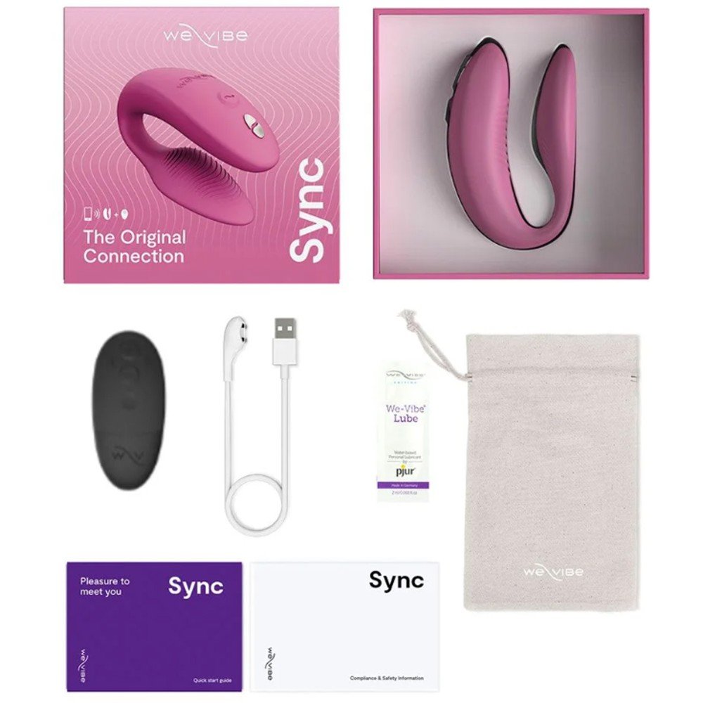 We-Vibe Sync 2 Pink App Kontrollü Couple Vibratör